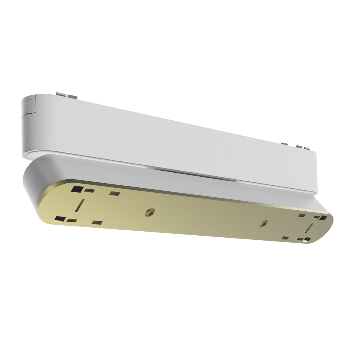   VK/04476/W/BASE Βάση για φωτιστικό μαγνητικής ράγας 12W, λευκό